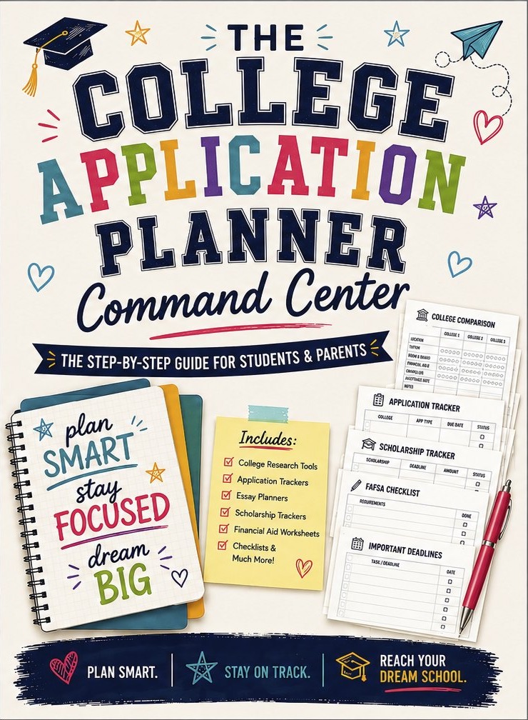 The College Application Planner Command Center book cover